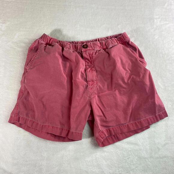 Chubbies USA Shorts XL Red Cotton Elastic Waist Casual Summer Men’s - Picture 1 of 9
